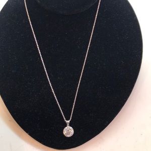 Sterling CZ Necklace